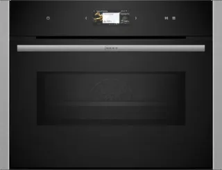 NEFF Backofen mit Mikrowelle N 90 "C24MS31N0" mit EasyClean AirFry-Funktion