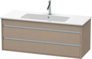 Duravit Ketho Waschtischunterbau wandhängend Leinen Matt 1200x475x480 mm - KT643107575 KT643107575