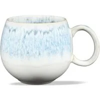 MAOCI teaware for your life Tasse Jumbotasse eisblau weiß Keramik 0,5 L, 1-tlg.