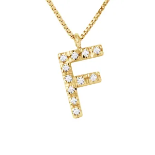 DIADEMA - Halskette mit Diamanten - F - Gelbgold