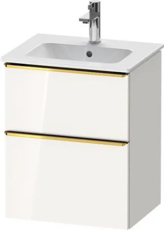 Duravit D-Neo Waschtischunterbau wandhängend Weiß Hochglanz 510x402x625 mm - DE4360034220000 DE4360034220000