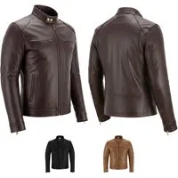 German Wear Lederjacke Trend 502J Lederjacke Jacke aus Lamm Nappa Leder