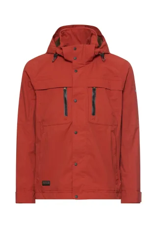 camel active - teXXXactive® Blouson mit abnehmbarer Kapuze sienna red - Gr. - 50