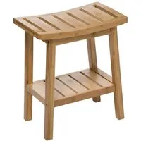 5five Simply Smart Dusch- und Badhocker Badhocker BAMBOO mit Ablage