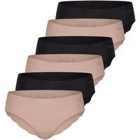 sloggi Hipster 6er Pack ZERO Microfibre 2.0 (Spar-Set, 6-St) Hipster - Nahtlos - Kein Abzeichnen unter Kleidung, Weich und leicht