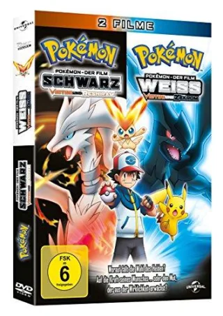 Pokémon - Der Film: Weiß - Victini and Zekrom / Schwarz - Victini and Reshiram (2 DVDs)