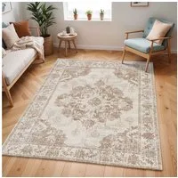 Livabliss Teppich KASSIOPI, rechteckig, Höhe: 10,98 mm, Vintage Orient Teppich im Boho Stil