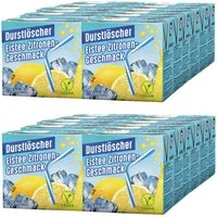 DURSTLOESCHER Softgetränk, Durstlöscher Eistee Zitrone Fruchtsaftgetränk 500ml 24er Pack