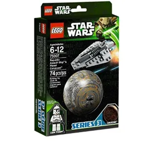 Lego Star Wars 75007 - Republic Assault Ship und Coruscant