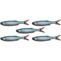 Savage Gear Kunstköder Gummifische SET 5 Stück CRAFT DYING MINNOW 10cm - 5,5g - ver. Farben, Täuschend echt
