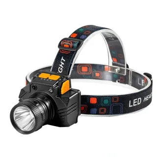 Outdoor Lighting Gesture Sensing Headlamp Rechargeable High Brightness Long Battery Life Outdoor Sports Night Fishing Es