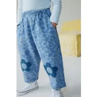 Next Schlupfhose Hose mit Barrel-Schnitt und Verzierung (1-tlg)