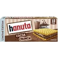 hanuta Süßigkeit, Ferrero Hanuta Cocoa Crunch 10er Limited Edition Packung 220g