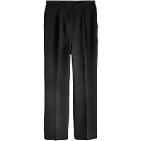 Next Stoffhose Figurbetonte Sanduhr-Hose – Kurzgröße (1-tlg)