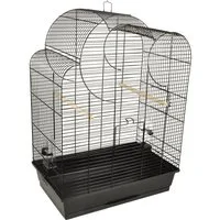 Flamingo Vogelkäfig Sittichkäfig Wammer 1 schwarz