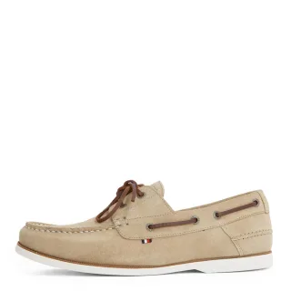 Tommy Hilfiger - Bootsschuh aus Wildleder beige - Gr. - 41
