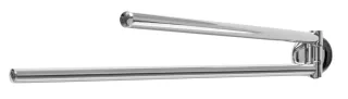 Fackelmann VISION Doppel-Handtuchstange 6x6x48 cm, 86770 86770