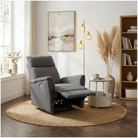 Home affaire Relaxsessel FINNARA, Relaxsessel, TV-Sessel, elelektrische Relaxfunktion, USB A/C, Liegefunktion 105°-135°, Federkern