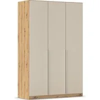 OTTO home Drehtürenschrank Kleiderschrank Schrank Garderobe AGORDO Schlafzimmer (in zwei Griff-Farben, Breiten 91-405 cm, Dekor- oder Hochglanzfront) durchdachte Innenausstattung, in 8 Breiten und 2 Höhen MADE IN GERMANY