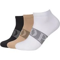 JOOP! Sneakersocken 3er Pack 3er Pack Gekämmte, glatte Baumwolle für angenehmen Tragekomfort