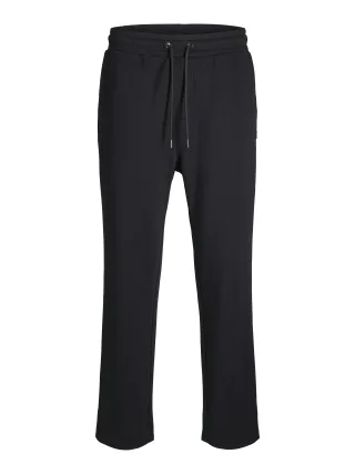 JACK&JONES - JPSTKANE BRADLEY UNCUFFED SWT PANTS NOOS black - Gr. - S