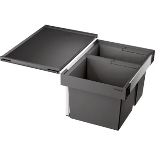 Blanco Abfallsystem 521471 2 Behälter, mit Systemdeckel, 1x 30 l, 1x 19 l