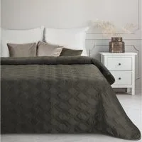 Eurofirany Tagesdecke SOFIA/5, Doppelseitige Decke mit gestepptem Muster für Doppelbett & Sofa