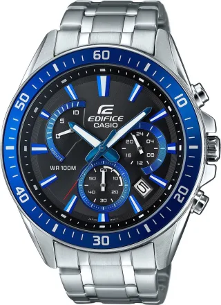 Casio Edifice Herren Silberne Uhr EFR-552D-2AVUEF
