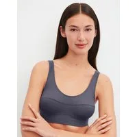 CALIDA Bustier Elastic breites Unterbrustband, ohne Bügel, Baumwollmischung