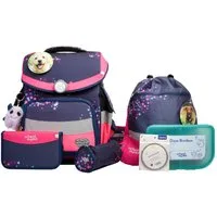 SCHOOL-MOOD® Schulranzen Timeless Pro 7-teiliges Schulranzen-Set