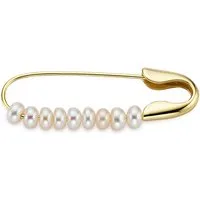 Aniston JEWELRY & WATCHES Anstecknadel Schmuck Geschenk Brosche Sicherheitsnadel mit Muschelkernperlen