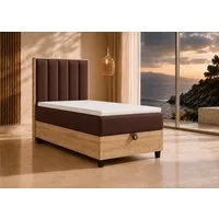Best for Home Boxspringbett Einzelbett Trinity K-10 mit Bettkasten & Komfort Topper T30 (Bett, Polsterbett mit Stauraum, Jugendbett, Kinderbett versch. Größen, 4-St., 70x200 80x200 90x200 100x200 cm), Verschiedene Liefermöglichkeiten, TOP Preis-Leist