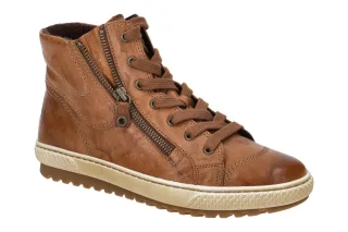 Gabor Damen Stiefeletten 73.754.54 Braun Copper Sportliche Mid-Sneaker