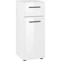 welltime Unterschrank Sovana Kommode mit 1 Tür & 1 Schublade - (B/T/H) 30/31/79 cm