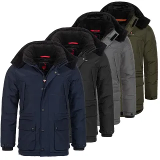Höhenhorn Mangard Herren Winter Jacke Steppjacke Gefüttert Winterjacke Parker... XXL GrÃ¼n