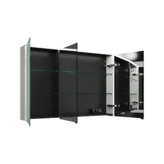 Burgbad Spiegelschrank Eqio 800x1200x170 Weiß Hochglanz, SPGT120RF2009 SPGT120RF2009