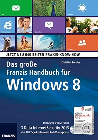 Das große Franzis Handbuch für Windows 8 m. CD-ROM