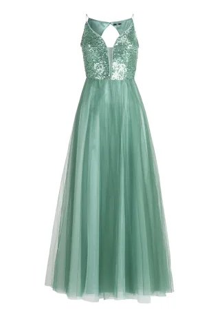 VM by Vera Mont - Abendkleid mint leaf green - Gr. - 38