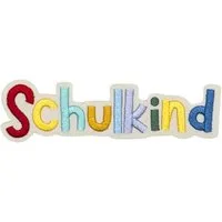 Catch the Patch Aufnäher Bügelbild, Aufbügler, Applikationen, Patches, Flicken, zum aufbügeln, Polyester, Schulkind Einschulung Kinder - Größe: 3 x 9,8 cm