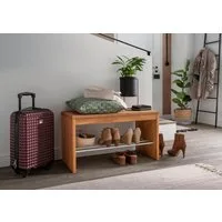 Home affaire Schuhbank Dura, aus massiven Wildeichenholz oder Buche, Breite 82 cm