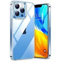 CoolGadget Handyhülle Silikon Handy Hülle Slim für Apple iPhone 13 Pro 6,1 Zoll, dünne TPU Schutzhülle Case in transparent / durchsichtig