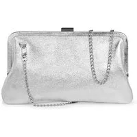 Caspar Clutch Elegante Damen Leder Umhängetasche - PREMIUM LINE - Modell No.862, elegant, robust & unempfindlich - 100% Echtleder - Handmade in Italy