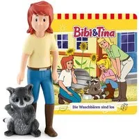 tonies Hörspielfigur Bibi und Tina Tonie - Die Waschbären sind los, Hörspielfigur für Toni