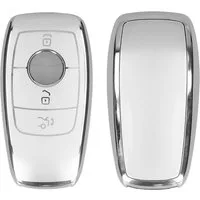 kwmobile Schlüsseltasche Autoschlüssel Hülle für Mercedes Benz (1-tlg), Schlüsselhülle Silikon Case Schlüssel Cover