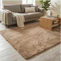 Pergamon Hochflor-Teppich Hochflor Shaggy Teppich Fluffy, Rechteckig, Höhe: 40 mm