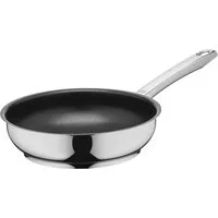 Silit Bratpfanne Silit Calabria Stielpfanne, 20 cm, Edelstahl rostfrei 18/10, Calabria