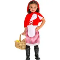 dressforfun Kostüm Süßes Kinderkostüm Rotkäppchen, Süßes Kleidchen