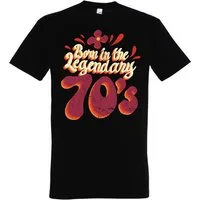 Youth Designz T-Shirt "Born In The Legendary 70´s" Herren Shirt mit trendigem Frontprint