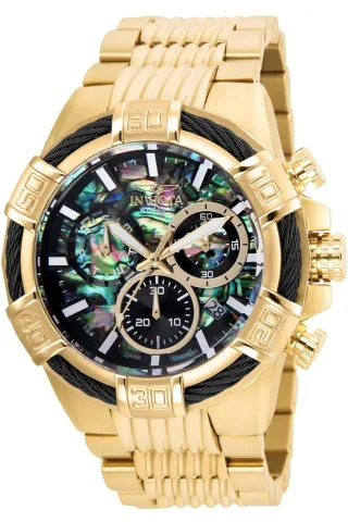 Invicta Bolt 26541 Herrenuhr - Quarzwerk - Edelstahl mit mehrfarbigem Zifferblatt - 51 mm
