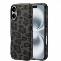 Selencia Backcover Selencia Sabi Backcover Leopardenmuster mit MagSafe Apple iPhone 16 -